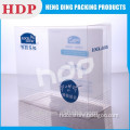 custom made folding rectangular clear plastic box